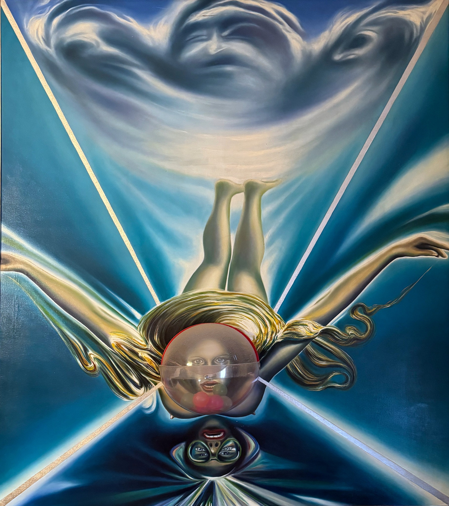 Let v tajemnu tyrkysu 1991, olej